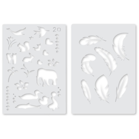 Airbrush zestaw spray: pistolet + markery Fiorello GR-8900N