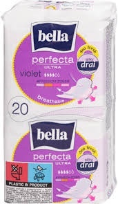 BELLA PERFECTA ULTRA VIOLET Podpaski ze skrzydełkami - 20 szt. 05451