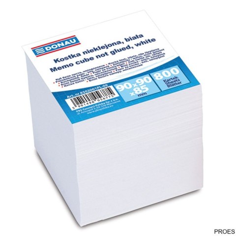 Bloczek wkład biały 9x9x9cm @ 8302001PL-09