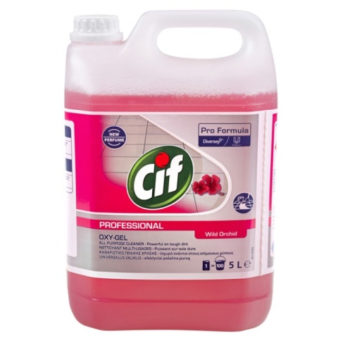 CIF Preparat do mycia podłóg i różnych powierzchni Diversey, 5L, wild, 106189
