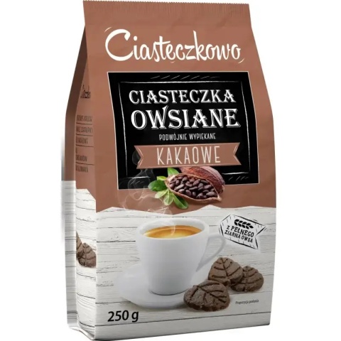 Ciasteczkowo-Kakaowe Ciasteczka Owsiane 250g, 4599 SANTE