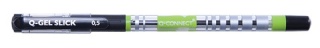 Długopis Q-CONNECT Q-Gel Slick 0,5mm, czarny KF14478