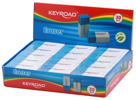 Gumka wielofunkcyjna KEYROAD Duo Eraser, niebieskie, KR971645