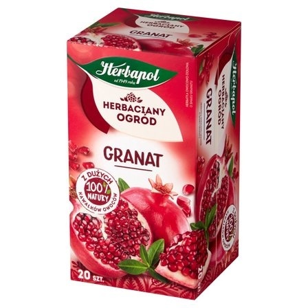 Herbata HERBAPOL HERBACIANY OGRÓD Granat 20tb