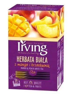 Herbata IRVING melon ze śliwką 20t biała