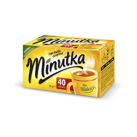 Herbata MINUTKA, ekspresowa, 40 torebek, 000972