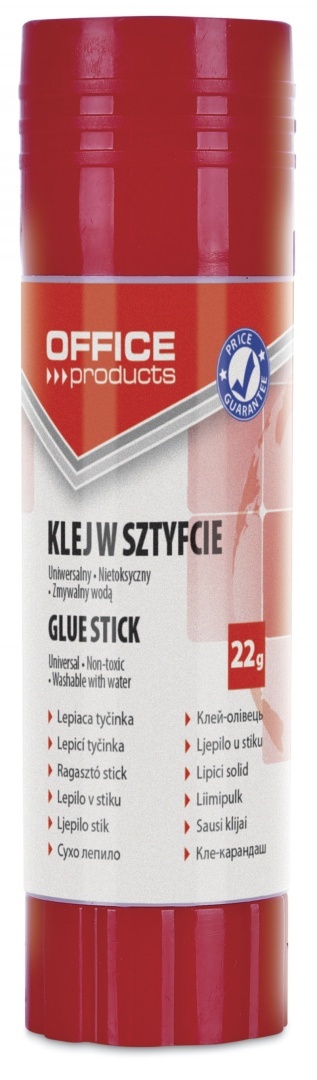 Klej w sztyfcie OFFICE PRODUCTS, PVA, 22g, 18402231-14