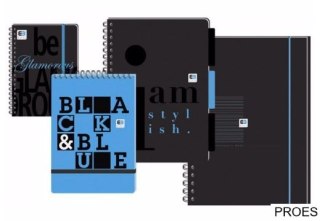 Kołozeszyt PP A5 100k kratka sp.po kr.boku INTERDRUK 7418