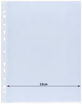 Koszulki na dokumenty DONAU, poszerzane, PP, A4, krystal, 120mikr., 25szt., 1778925PL-00