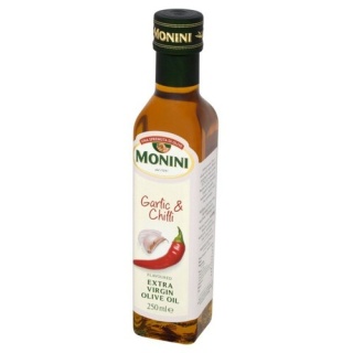 Oliwa z oliwek o smaku czosnku i chili Monini 250 g
