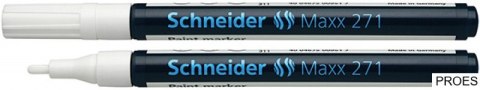 Marker paint 271 1-2mm biały * SCHNEIDER olej.