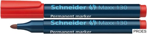 Marker perm.Maxx 130 okrągły czerw. SCHNEIDER 113002