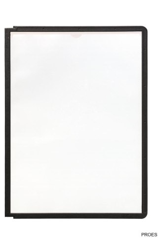 Panele prezentacyjne czarne (5) ramka SHERPA 5606-01 DURABLE