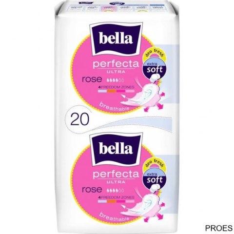 Podpaski higieniczne Bella Perfecta Ultra Rose 20 sztuk 4847
