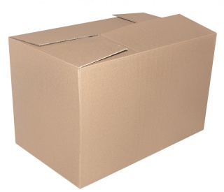 Pudło pakowe OFFICE PRODUCTS, zamykane, 627x367x394mm, typ InP C, szare, 15052711-10