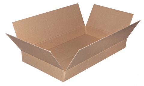 Pudło pakowe OFFICE PRODUCTS, zamykane, 627x367x66mm, typ InP A, szare, 15052511-10