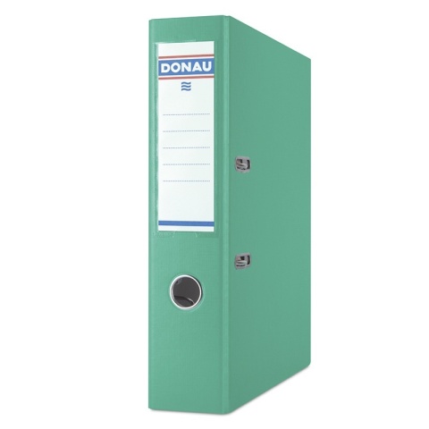 Segregator DONAU Premium-S, PP, A4/75mm, turkusowy , 3975001PL-24