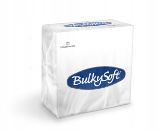 Serwetki 2W 33x33 składane 1/4 białe A100 32980 BulkySoft