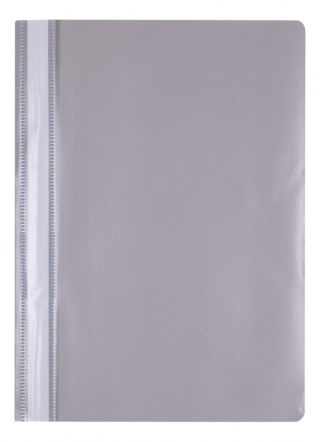 Skoroszyt OFFICE PRODUCTS, PP, A4, miękki, 100/170mikr., szary, 21101111-10