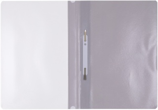Skoroszyt OFFICE PRODUCTS, PP, A4, miękki, 100/170mikr., szary, 21101111-10