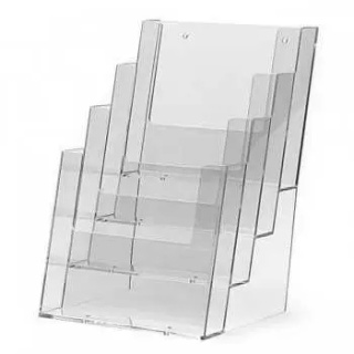 Stojak na ulotki A5 cztery kieszenie 0499-0072-99 PANTA PLAST