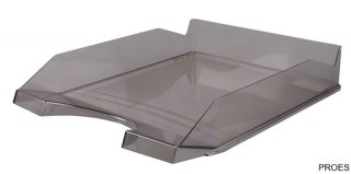 Szufladka na biurko OFFICE PRODUCTS, polistyren/PP, A4, dymna