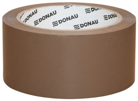 Taśma pakowa DONAU Hot-Melt , 48mm, 66m, 50mikr., brązowa, 7850001PL-99
