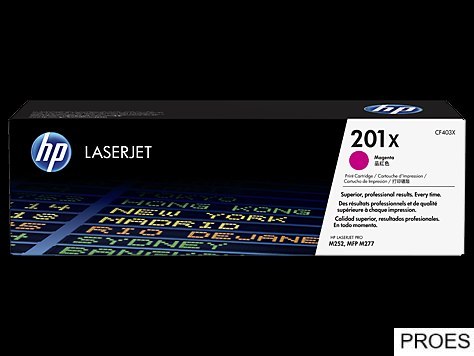 Toner HP 201X (CF403X) purpurowy 2300str