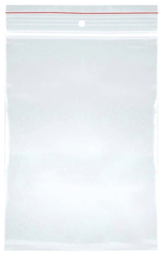 Torebka strunowa OFFICE PRODUCTS, LDPE, 80x120mm, 100szt., transparentna, 15072215-90