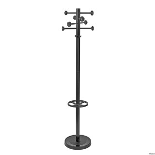 WIESZKAK PODŁOGOWY MAULgrando CZARNY 94060/90 ML