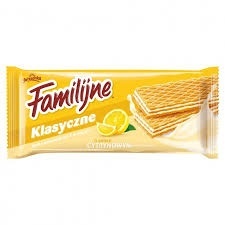Wafle FAMILIJNE CYTRYNOWWE 180g JUTRZENKA