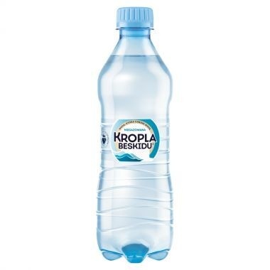 Woda KROPLA BESKIDU niegazowana 0.5L butelka PET zgrzewka 12 szt. KAUCJA