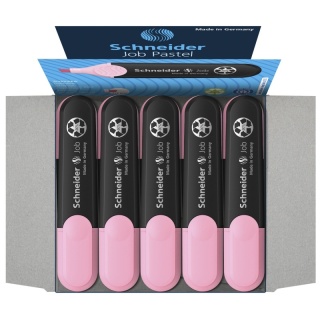 Zakreślacz SCHNEIDER Job Pastel, 1-5mm, jasnoróżowy, SR1529