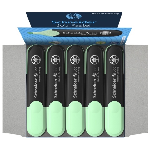 Zakreślacz SCHNEIDER Job Pastel, 1-5mm, miętowy, SR1524