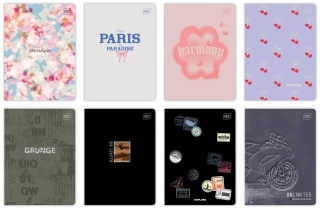 Zeszyt A5 60k kratka 70g UV mix INTERDRUK