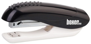 Zszywacz ICO BOXER 300, zszywa 20 kartek, czarny, ISAXB300-05