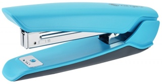 Zszywacz KANGARO Nowa-10/S, zszywa do 15 kartek, plastikowy, w pudełku PP, turkusowy, KAN10/S-24