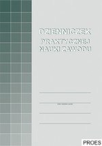 A-102-3 Dzienniczek praktycznej nauki zawodu zeszyt 48 stron A5 MICHALCZYK I PROKOP