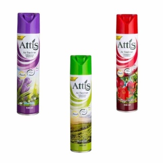 ATTIS Odświeżacz spray Kwiaty róży 300ml 33356