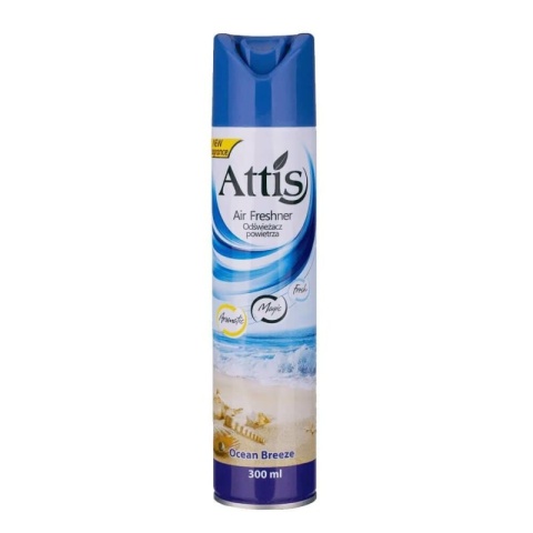 ATTIS Odświeżacz spray Ocean Breeze 300ml 33363