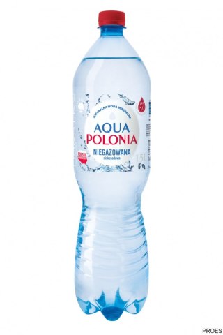 BEZ KAUCJI Woda AQUA POLONIA niegazowana 1.5L zgrzewka 6 szt.