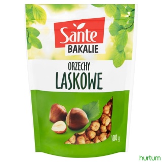 Bakalie Orzechy Laskowe 100g, 3712 SANTE