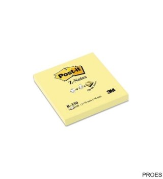 Bloczek 3M POST-IT Z-Notes R-330 76x76mm 100k FT510000092 harmonijkowy