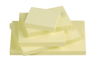 Bloczek samoprzylepny Q-CONNECT, 102x76mm, 1x100 kart., jasnożółty, KF01410