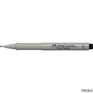 CIENKOPIS ECCO PIGMENT 0,7MM CZARNY FABER-CASTELL 166799 FC