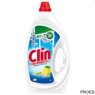 CLIN Płyn do mycia szyb 4l Windows & Mirrors Lemon