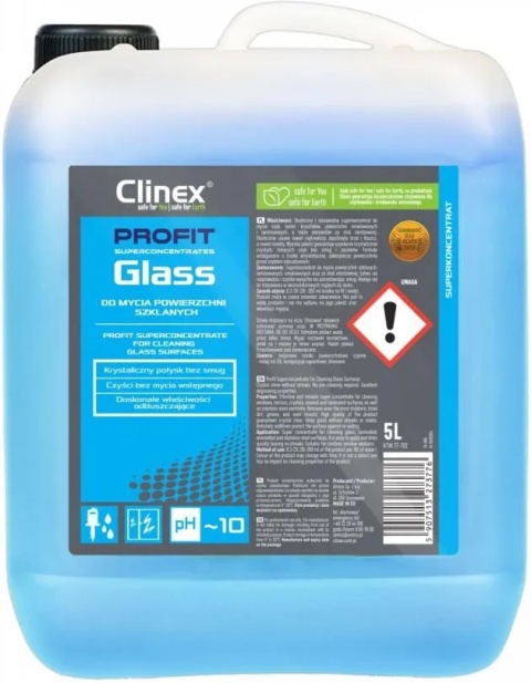 CLINEX Płyn Glass do mycia szyb 5l CL77111