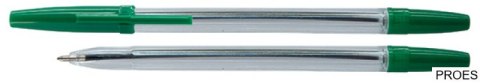 Długopis OFFICE PRODUCTS, 1,0mm, zielony, 17015211-02