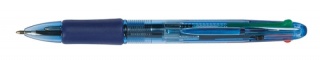 Długopis automatyczny Q-CONNECT 4-color 0,7mm, mix kolorów KF01938