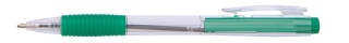 Długopis automatyczny żelowy OFFICE PRODUCTS gr. linii 0,5mm zielony, 17015611-02